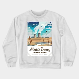 Atomic energy Poster Crewneck Sweatshirt